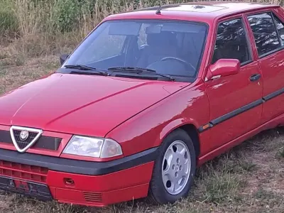 Gebraucht Alfa Romeo 33 Quadrifoglio Verde 132 PS (97 kW) 1991 Rot Limousine