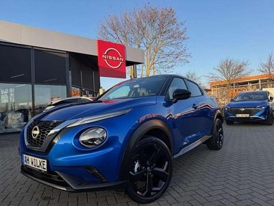 Neu Nissan Juke 360º 114 PS (83 kW) 2025 Blau (magnetic blue / black) SUV