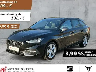 Brugt Seat Leon ST FR 150 HK (110 kW) 2025 Sort Stationcar
