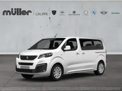 Gebraucht Peugeot Traveller 177 PS (130 kW) 2018 Weiß Van / Kleinbus