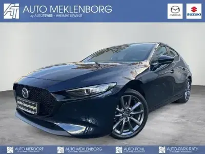Begagnad Mazda 3 Selection 122 HK (89 kW) 2022 Blå Sedan