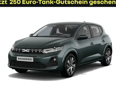 Neu Dacia Sandero Expression 122 PS (89 kW) 2026 Grün Limousine