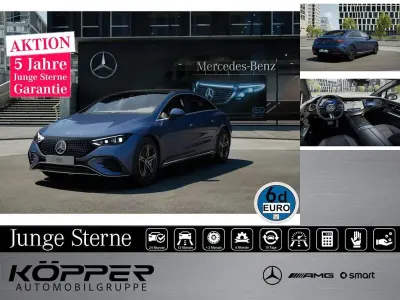 Gebraucht Mercedes EQE500 Premium 300 kW (408 PS) 2025 Sodalith blau Limousine