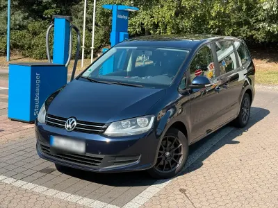 Gebraucht VW Sharan 140 PS (102 kW) 2010 Blau Van / Kleinbus