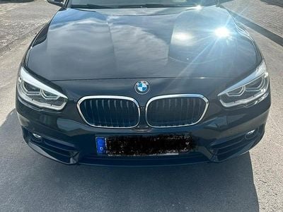 Usata BMW 118 Sport Line 136 CV (100 kW) 2017 Nero Utilitaria