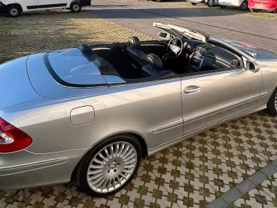 Brugt Mercedes CLK200 163 HK (119 kW) 2003 Sølv Cabriolet