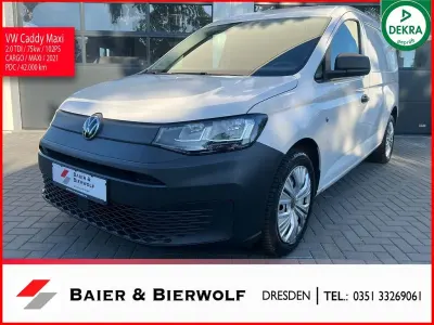 Usata VW Caddy 102 CV (75 kW) 2021 Bianco Monovolume