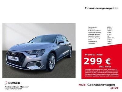 Gebraucht Audi A3 Ambiente 150 PS (110 kW) 2022 Florettsilber metallic Limousine
