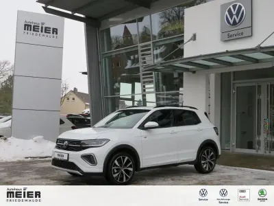 Nowe VW T-Cross R-line 150 KM (110 kW) 2025 Biały SUV