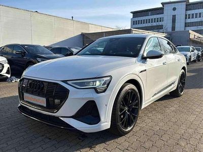Gebraucht Audi e-tron Sportback S-Line 230 kW (313 PS) 2022 Gletscherweiß metallic SUV