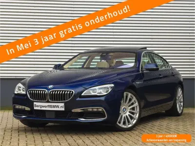 Brugt BMW 650 450 HK (330 kW) 2017 Blå Coupe