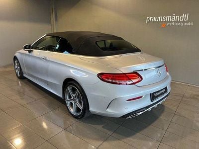Usata Mercedes C300 AMG 245 CV (180 kW) 2017 Argento Cabrio