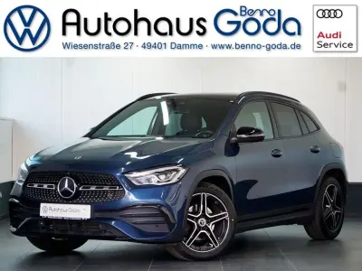 Gebraucht Mercedes GLA200 AMG line 150 PS (110 kW) 2022 Blau SUV