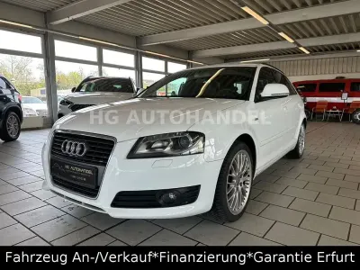 Begagnad Audi A3 S-Line 125 HK (91 kW) 2010 Vit Halvkombi