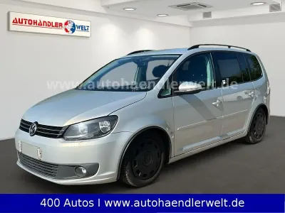 Gebraucht VW Touran Comfortline 140 PS (102 kW) 2013 Silber Van / Kleinbus