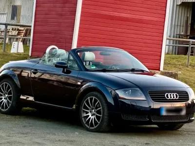 Gebraucht Audi TT Roadster 180 PS (132 kW) 2002 Blau Cabrio