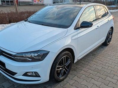 Gebraucht VW Polo Comfortline 116 PS (85 kW) 2020 Weiß Kleinwagen