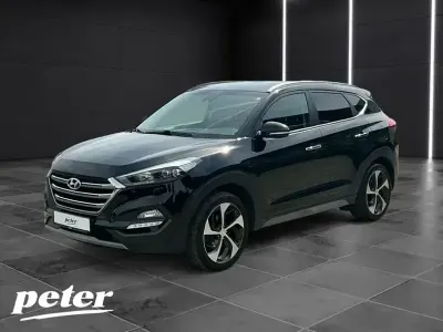 Gebraucht Hyundai Tucson Premium 177 PS (130 kW) 2018 Phantom black / mic SUV