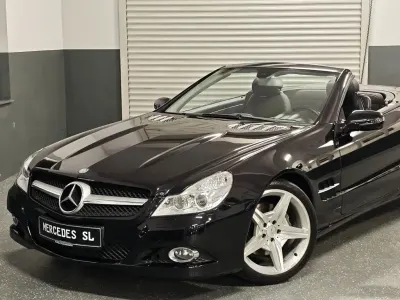 Gebraucht Mercedes SL350 AMG 315 PS (231 kW) 2011 Schwarz Cabrio