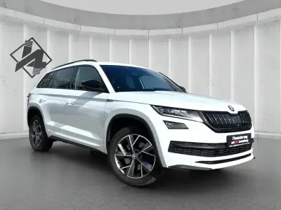 Usata Skoda Kodiaq SportLine 200 CV (147 kW) 2021 Bianco SUV