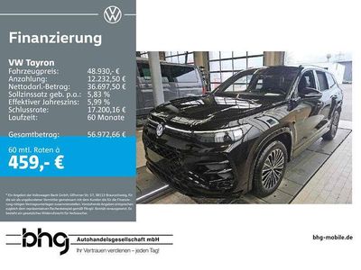 Gebraucht VW Tayron R-line 193 PS (141 kW) 2025 Schwarz SUV
