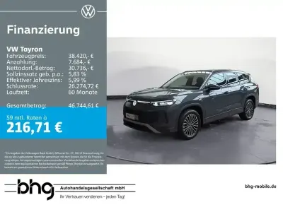 Usata VW Tayron Life 193 CV (141 kW) 2025 Grigio SUV