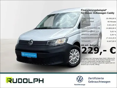 Gebraucht VW Caddy 102 PS (75 kW) 2022 Reflexsilber metallic Van / Kleinbus