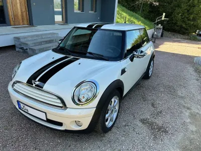 Begagnad Mini ONE 98 HK (72 kW) 2010 Vit Halvkombi