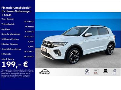 Gebraucht VW T-Cross R-line 150 PS (110 kW) 2025 Weiss SUV