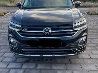 Schwarz Gebraucht 2022 VW T-Cross R-line SUV | 18.200 € (Guter Preis)