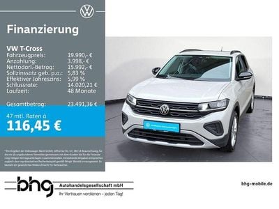 Gebraucht VW T-Cross Goal 95 PS (69 kW) 2025 Grau SUV