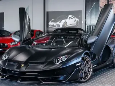 Second-hand Lamborghini Aventador 770 CP (566 kW) 2021 Negru Cabrio