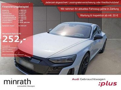 Grau Gebraucht 2022 Audi e-tron GT quattro Sport Limousine | 63.350 € (Guter Preis)