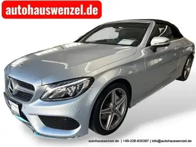Gebraucht Mercedes C180 AMG 156 PS (114 kW) 2018 Silber Cabrio