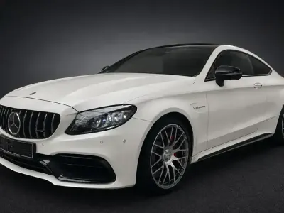 Gebraucht Mercedes C63 AMG AMG 510 PS (375 kW) 2020 Designo diamantweiß metallic Coupé