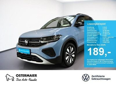 Clear blue Gebraucht 2025 VW T-Cross Goal SUV | 21.095 € (Guter Preis)