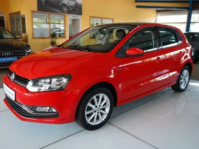 Gebraucht VW Polo LOUNGE 75 PS (55 kW) 2015 Rot Kleinwagen