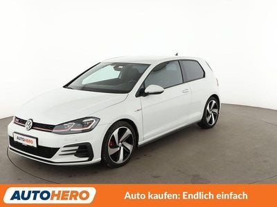 Gebraucht VW Golf VII GTI 245 PS (180 kW) 2018 Weiß Limousine