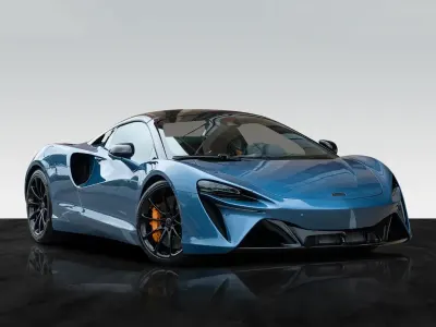 Neu McLaren Artura 700 PS (514 kW) 2026 Blau Cabrio