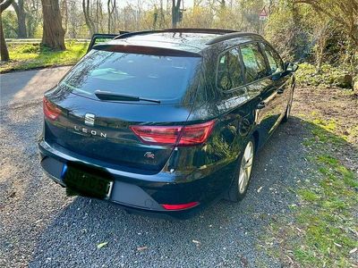 Usata Seat Leon ST FR 190 CV (139 kW) 2019 Nero Station wagon