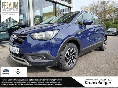 Gebraucht Opel Crossland X Innovation 110 PS (80 kW) 2018 Royal blau (s2) SUV