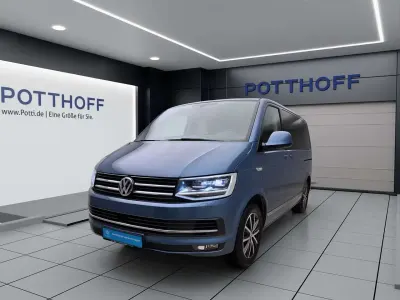 Second-hand VW T6.1 Highline 199 CP (146 kW) 2019 Albastru Van