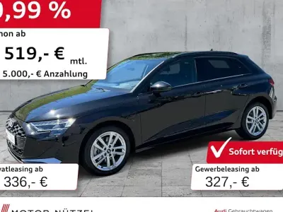 Gebraucht Audi A3 Advanced 204 PS (150 kW) 2025 Mythosschwarz metallic Limousine