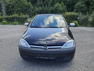 Gebraucht Opel Corsa 75 PS (55 kW) 2003 Schwarz Kleinwagen
