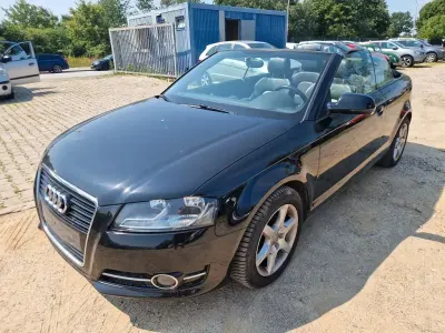 Gebraucht Audi A3 Cabriolet Ambition 105 PS (77 kW) 2010 Schwarz Cabrio