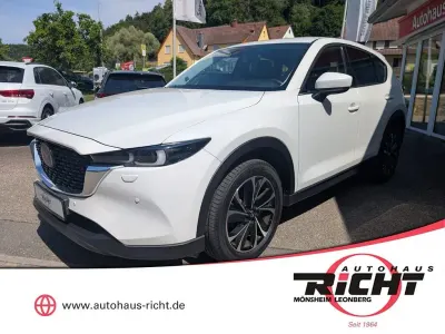 Gebraucht Mazda CX-5 Takumi-Line 194 PS (142 kW) 2024 Weiß SUV