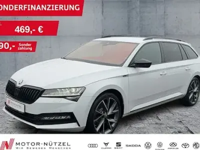 Occasion Skoda Superb SportLine 200 ch (147 kW) 2024 Blanc Break