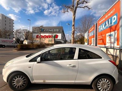 Gebraucht Opel Corsa 60 PS (44 kW) 2007 Weiß Kleinwagen