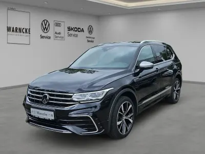 Gebraucht VW Tiguan Allspace R-line 220 PS (161 kW) 2022 Schwarz SUV
