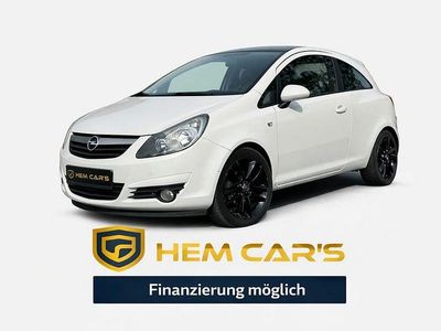Gebraucht Opel Corsa Color Edition 87 PS (63 kW) 2010 Casablancaweiss/saphirschwarz Kleinwagen
